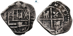 Spain.  AD 1556-1665. 2 Reales AR