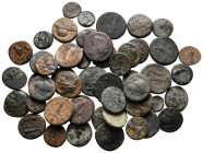 Lot of ca. 50 greek bronze coins / SOLD AS SEEN, NO RETURN!
very fine