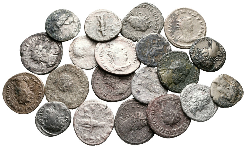 Lot of ca. 20 roman coins / SOLD AS SEEN, NO RETURN!

nearly very fine