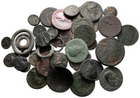 Lot of ca. 44 ancient bronze coins / SOLD AS SEEN, NO RETURN!
very fine