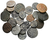Lot of ca. 25 byzantine bronze coins / SOLD AS SEEN, NO RETURN!nearly very fine