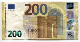 European Union France 200 Euro 2019 Fancy Number
P# 25u, N# 208216; # UB3071772666; XF