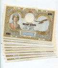Yugoslavia 10 x 1000 Dinara 1931
P# 29, N# 208519; Different Series; XF+/UNC
