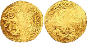 Central Asia Bukhara Gold Tilla AH 1327
Central Asia, Bukhara, Manghit of Bukhara, 'Abd al-Ahad (1303-1339 AH / 1886-1910 AD)