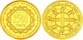 Kazakhstan 2500 Tenge 2009
KM# 45, N# 100881; Gold (.999) 7.78 g.; Silk Road; Mintage 1000; BUNC
