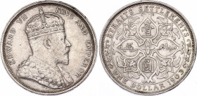 Straits Settlements 1 Dollar 1903
KM# 25, N# 15533; Silver; Edward VII; XF