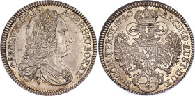 Austria 1/4 Taler 1740
KM# 1666; Silver, UNC, Mint luster, nice patina. Rare quality.
