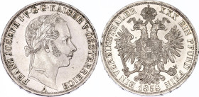 Austria 1 Vereinsthaler 1858 A
KM# 2244; Silver; Franz Joseph I, Vienna Mint; AU-UNC, mint luster. Rare condition