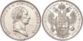 Austrian States Lombardy-Venetia 1 Scudo 1824 V
C# 8; Dav# 8, Her# 554, N# 38423; Silver; Franz I; Venice Mint; XF+
