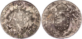 Hungary 1/2 Taler 1790 A
KM# 399, N# 41620; Silver; Joseph II; UNC with nice toning