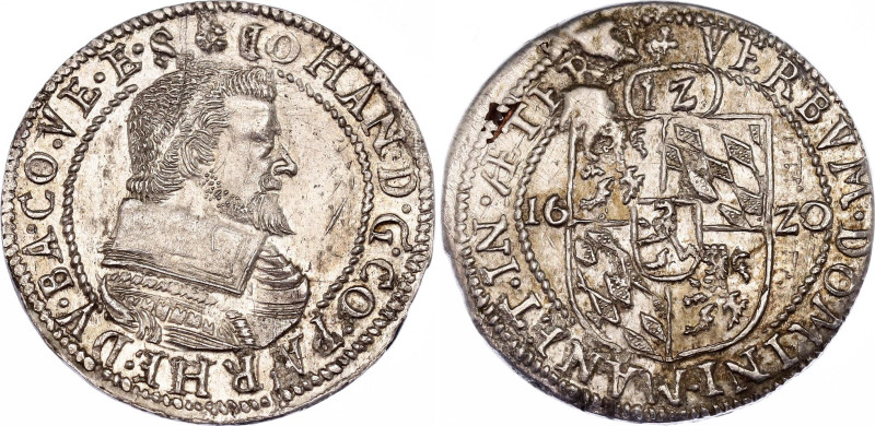 German States Pfalz-Zweibrücken 12 Kreuzer 1620
KM# 33, N# 239658; Silver; Joha...