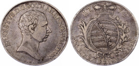 German States Saxony-Albertine 2/3 Taler 1774 EDC
KM# 991, N# 94269; Silver; Friedrich August III; VF+