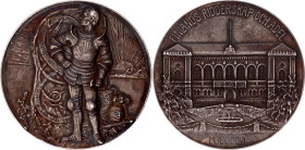 Finland Silver Medal "In Honor of Finland's Parliament and the Millennium of Finnish Nobility" 1915
Silver (.990) 94.51 g., 60mm.; By J. Musterhjelm,...