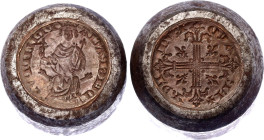 France Philippe IV Petit Royal d'Or 1290 Counterfeit's Dies of 20th Century
Dy# 207, Friedberg# 255; Steel and Bronze; Obv: PhILIPPVS DEI GRACIA, kin...