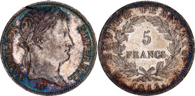 France 5 Francs 1811 A
KM# 694.1, N# 2108; Silver; Napoleon I; XF/AUNC with minor hairlines & amazing toning
