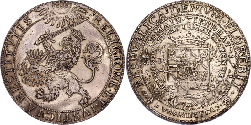 Great Britain Synod of Dort Silver Medal 1619
Silver 31.78 g., 58 mm.; James I....
