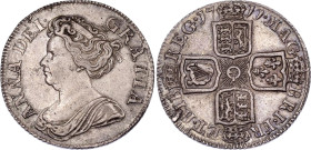 Great Britain 1 Shilling 1711
KM# 533, Sp# 3617/8, N# 13071; Silver; Anne (1707-1714); XF+