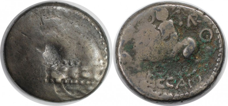 Keltische Münzen, NORICUM. Tetradrachme ca. 90-49 v. Chr, Silber. 9.58 g. 22.9 m...
