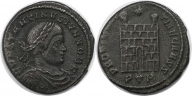 Römische Münzen, MÜNZEN DER RÖMISCHEN KAISERZEIT. Constantinus Junior als Caesar 317-337 n. Chr. Follis (Treveris) 324-330 n. Chr., Vs: Brb. n. r. CON...