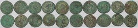 Römische Münzen, Lots und Sammlungen römischer Münzen. MÜNZEN DER RÖMISCHEN KAISERZEIT. Carus (282 - 283 n. Chr.) / Diocletianus (284 - 305 n. Chr.) /...