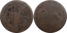 Altdeutsche Münzen und Medaillen, BRAUNSCHWEIG-WOLFENBÜTTEL. 1/12 Taler 1826, CU. Sehr Schön