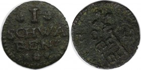 Altdeutsche Münzen und Medaillen, BREMEN. 1 Schwaken 1732, CU. Schön