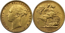 Europäische Münzen und Medaillen, Großbritannien / Vereinigtes Königreich / UK / United Kingdom. Victoria (1837-1901). Sovereign 1880, Gold. Sehr schö...