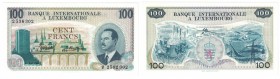 Banknoten, Luxemburg. 100 Francs 1.05.1968. Pick 14. UNC