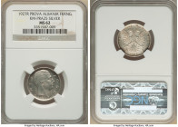 Zog I silver Prova Frang Ar 1927-R MS62 NGC, Rome mint, KM-PrA25, Pag-812 (R3). Another handsome addition to this always popular series, and a pleasur...