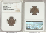 Vittorio Emanuele III bronze Prova 2 Centesimi 1908-R MS63 Brown NGC, Rome mint, KM-Pr8, Pag-381 (R2). A desirable Pattern issue in Choice Mint State,...