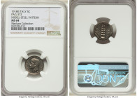 Vittorio Emanuele III ferro-nickel Pattern 5 Centesimi 1918-R MS64 NGC, Rome mint, KM-Pn31, Pag-372 (R). 'A. Motti' under bust. Fully lustrous and pre...