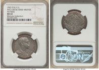 Vittorio Emanuele III silvered bronze Pattern 2 Lire 1903 MS62 NGC, Milan mint (S. Johnson), KM-Pn3, Pag-238 (R). A most prized presentation of the wo...