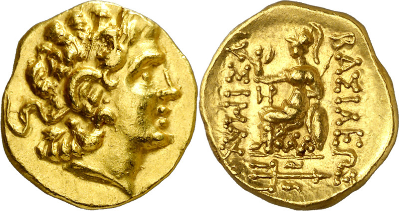 (88-86 a.C.). A nombre de Lisímaco. Tracia. Kallatis. Estátera de oro. (S. 1661)...