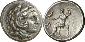 (306-283 a.C.). A nombre de Alejandro Magno. Corintia. Corinto. Tetradracma. (S. falta) (CNG.IV, 1902). 17,02 g. EBC-.