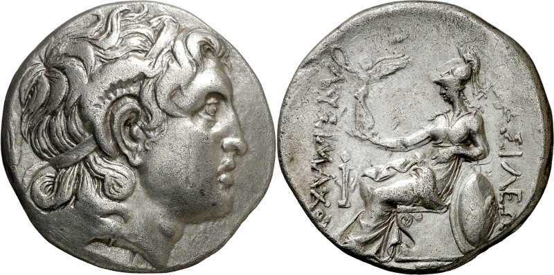 Reino de Tracia. Lisímaco (323-281 a.C.). Lysimacheia. Tetradracma. (S. 6815 var...