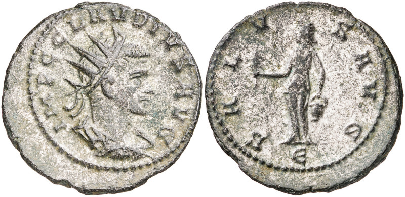 (269-270 d.C.). Claudio II. Antoniniano. (Spink 11370) (Co. 256) (RIC. 217). Con...