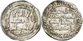 Emirato Independiente. AH 204. Al-Hakem I. Al Andalus. Dirhem. (V. 117) (Fro. 1). Ex Áureo 17/12/2002, nº 482. 2,65 g. EBC-.