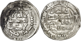 Emirato Independiente. AH 214. Abderrahman II. Al Andalus. Dirhem. (V. 141). Oxidación limpiada. 2,57 g. MBC-.