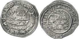 Califato. AH 400. Suleiman. Al Andalus. Dirhem. (V. 692) (Fro. 106) (Prieto 17). 3,47 g. MBC.