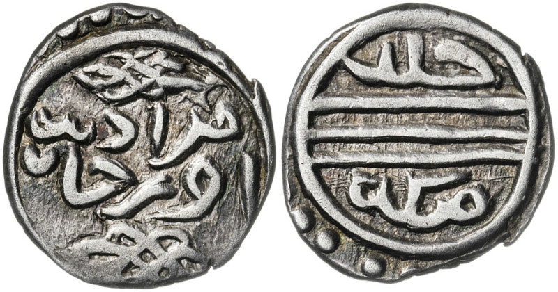 Imperio Otomano. Murad I ibn Urkhan (AH 761-791/1360-1389 d.C.). 1 akçe. (S.Albu...