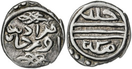 Imperio Otomano. Murad I ibn Urkhan (AH 761-791/1360-1389 d.C.). 1 akçe. (S.Album 1289) (Mitch. W. of I. 1238). Tipo de la 3ª década del reinado. 1,18...