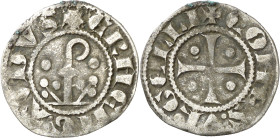 Comtat d'Urgell. Ermengol X (1267-1314). Agramunt. Diner. (Cru.V.S. 128) (Cru.C.G. 1945). 0,82 g. MBC-.