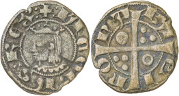 Jaume II (1291-1327). Barcelona. Diner. (Cru.V.S. 344) (Cru.C.G. 2160). 0,76 g. MBC-.