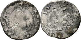 1538. Carlos I. Messina. IP. 2 tari. (Vti. 162) (MIR. 291/1). 5,09 g. BC.