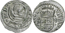 1661. Felipe IV. Sevilla. R. 8 maravedís. (AC. 405). 1,80 g. MBC-.