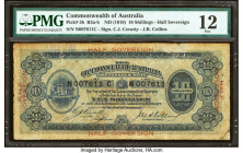 Australia Commonwealth of Australia 10 Shillings ND (1918) Pick 3b R3 PMG Fine 12. Previous mounting and stains are noted. 

HID09801242017

© 2022 He...