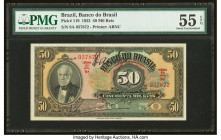 Brazil Banco do Brasil 50 Mil Reis 8.1.1923 Pick 119 PMG About Uncirculated 55 EPQ. 

HID09801242017

© 2022 Heritage Auctions | All Rights Reserved