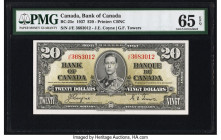 Canada Bank of Canada $20 2.1.1937 BC-25c PMG Gem Uncirculated 65 EPQ. 

HID09801242017

© 2022 Heritage Auctions | All Rights Reserved