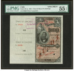 Chile Banco de Santiago 1 Peso 25.2.1886 Pick S411s Specimen PMG About Uncirculated 55 EPQ. Three POCs. 

HID09801242017

© 2022 Heritage Auctions | A...