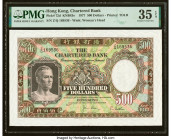 Hong Kong Chartered Bank 500 Dollars 1.1.1977 Pick 72d PMG Choice Very Fine 35 EPQ. 

HID09801242017

© 2022 Heritage Auctions | All Rights Reserved